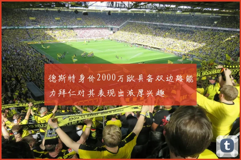 德斯特身价2000万欧具备双边路能力拜仁对其表现出浓厚兴趣